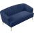 Tori Velvet Loveseat