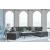 McCord 2-piece Chenille Fabric/Wood Cushion Back Reversible L-Shape Sectional Sofa