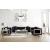 Delilah Velvet Tufted Tuxedo Arm Living Room Set