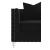 Delilah Velvet Tufted Tuxedo Arm Living Room Set