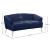 Tori Velvet Loveseat