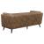 Thatcher Leatherette Button Tufted Living Room Set