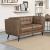 Thatcher Leatherette Button Tufted Living Room Set