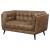 Thatcher Leatherette Button Tufted Living Room Set