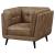 Thatcher Leatherette Button Tufted Living Room Set