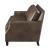 Leaton Recessed Arms Leather/Split Living Room Set