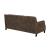 Leaton Recessed Arms Leather/Split Sofa