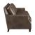 Leaton Recessed Arms Leather/Split Sofa