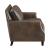 Leaton Recessed Arms Leather/Split Loveseat