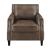 Leaton Recessed Arms Leather/Split Arm Chair