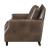 Leaton Recessed Arms Leather/Split Living Room Set