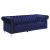 Bleker Tufted Velvet Tuxedo Arm Sofa