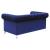 Bleker Tufted Velvet Tuxedo Arm Loveseat
