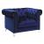 Bleker Tufted Velvet Tuxedo Arm Living Room Set