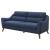 Gano Sloped Arm Fabric Sofa
