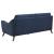 Gano Sloped Arm Fabric Sofa