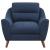 Gano Sloped Arm Fabric Chair