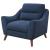 Gano Sloped Arm Fabric Chair