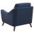 Gano Sloped Arm Fabric Chair