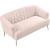 Tori Velvet Loveseat