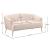 Tori Velvet Loveseat