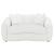 Isabella Faux Fur Tight Back Loveseat