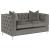 Phoebe Tufted Velvet Tuxedo Arms Loveseat