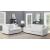 Ashlyn Polyester Fabric Sloped Arms Sofa