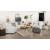 Ashlyn Fabric Sloped Arms Living Room Set