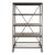 Millwood Industrial Large Wood Bookcase
