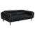 Shania Track Arms Leatherette Living Room Set w/Tapered Legs