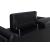 Shania Track Arms Leatherette Sofa with Tapered Legs