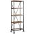 Millwood Industrial Medium Wood Bookcase
