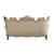 Ranita Fabric/Wood Sofa w/Pillows