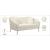 Hermosa Velvet Loveseat