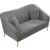 Hermosa Velvet Loveseat