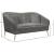 Hermosa Velvet Loveseat