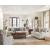 Glenn Cushion Back Linen Fabric Sofa