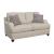 Glenn Cushion Back Fabric Loveseat
