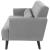 Blake Polyester Fabric Sofa with Track Arms