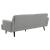 Blake Polyester Fabric Sofa with Track Arms