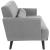 Blake Polyester Fabric Sofa with Track Arms
