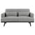 Blake Fabric Loveseat with Track Arms