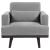 Blake Fabric Chair with Track Arms