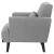 Blake Fabric Chair with Track Arms