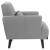 Blake Fabric Chair with Track Arms