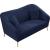 Hermosa Velvet Loveseat