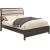 Berenice Fabric/Wood Panel Bed, Queen Size