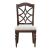 Arden Road Chenille/Wood Splat Back Side Chair
