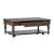 Arden Road Wood Cocktail Table Set | Satin Cherry & Storage